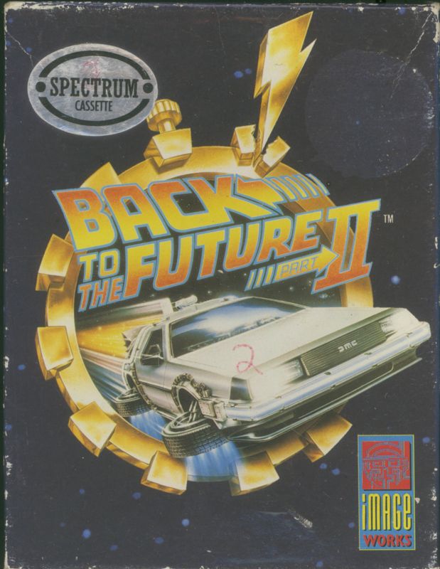 Back to the Future Part II box art for Sega Master System